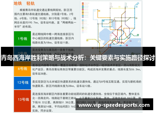 青岛西海岸胜利策略与战术分析：关键要素与实施路径探讨
